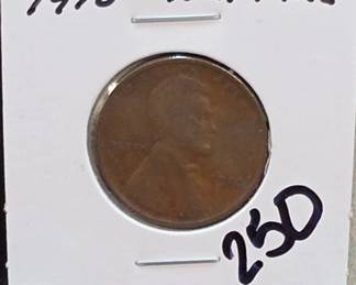 1910 U.S. One-Cent Coin, Very Fine