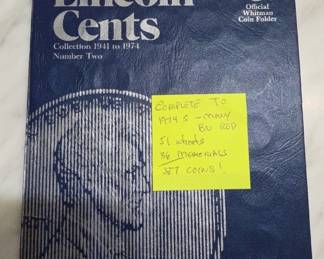 1941-1974 Whitman Lincoln Cent Folder No. 9030