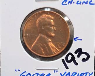 1968-D Lincoln Memorial Cent, "COUNTER" VARIETY