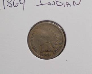 1864 Indian Head Cent