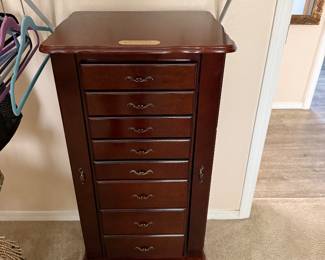 Jewelry armoire