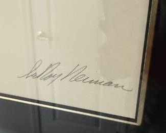 Leroy Neiman signed art