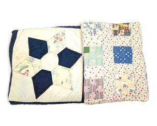 HandStitched Nine Patch Star Quilts