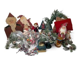 Christmas Decor Santa, Signs, Ornaments More