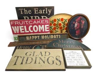 Wooden Christmas Signs