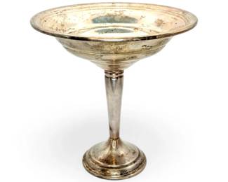 AMC Weighted Sterling Silver Pedestal Compote 178g