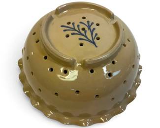 Ceramic Fluted Rim Colander