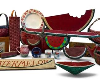 Watermelon Baskets, Decor, Pottery, More