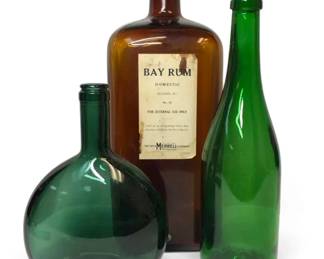 Green Brown Glass Bottles