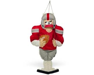 Ohio State Football Player Stuffed Nylon Windsock
