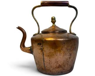 Antique Georgian Copper Kettle