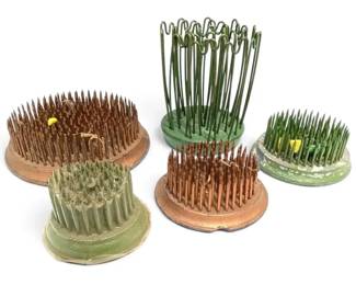Vintage Metal Flower Frogs