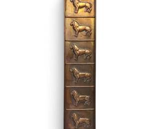 Copper Lion Candy Mold