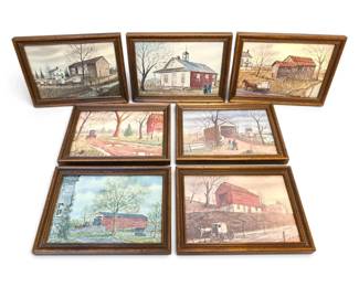 Colonial Farm Art Prints by Jay McVey