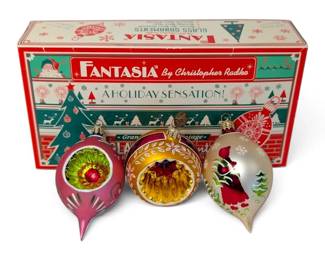 Grandmas Own Vintage Glass Ornaments