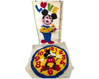 Mickey Mouse Latch Hook Rugs