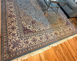 Kashan oriental rug 9.1x11.8 , pet free and smolke free home. perfect condition