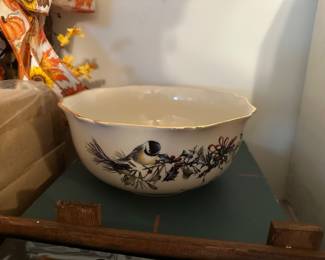 lenox Christmas bowl -