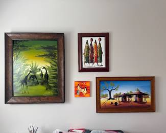 Signed paintings