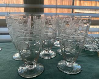 Beautiful Fostoria glasses