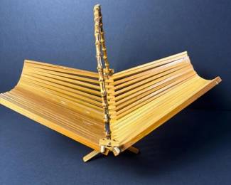 019 midcenturymodernbamboofoldingbasket