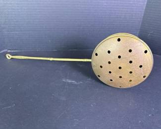 247 brassbedwarmerwithperforatedlid