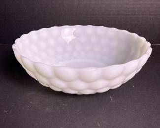 251 whitemilkglassbubblebowl