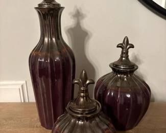 345 elementsdecorativeglassjarswithlids