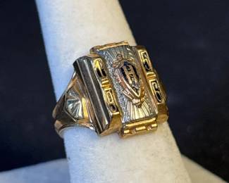 012 lgbalfour10kgold1956classring
