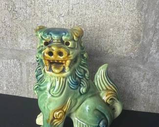 006 glazedceramicfoodogguardianlionin