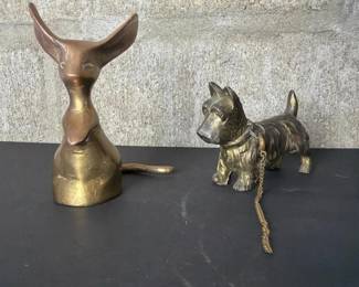 233 brassscottiedogfigurinewithchainan