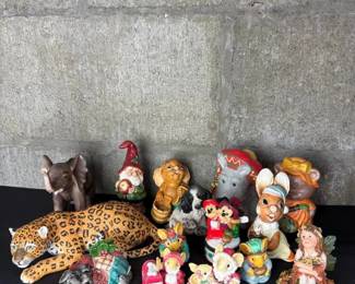 244 assortedanimalmousegnomeandfairyfi