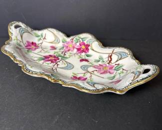 277 handpaintednipponstyleporcelainreli