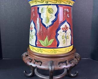 172 pier1vallartahandpaintedearthenware