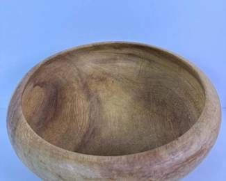 294 largeturnedwoodbowl