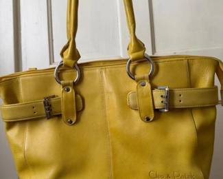 032 cleopatekyellowleathersatchelbag