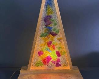 306 mosaictriangletablelamp