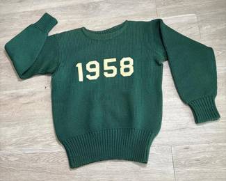 016 vintage1958sulcogreenwoolvarsitysw