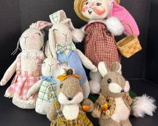157 annaleeeasterbunnydollwithhandmade