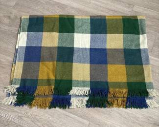267 plaidwoolblanketbydeweysofvermont