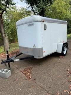 2008 5'x8' Cargo Express Enclosed Trailer, Side Door, Ramp Door, Light w/Wall Switch.,Model CE58XL, with Dexter Axle. One Owner purchased new VIN #: 4U01C08148A038297  Empty WGT 920 Gross WGT 2990