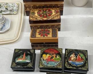  Pottery, China, Glassware, Lacquerware from Portugal, China, Japan, and More!