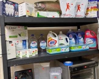 Hundreds of Prepper Foods and Supplies including 12 Gallon Buckets all labled. Fabulous Find!