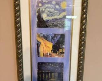 Beautiful art matted and framed