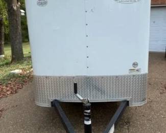 2008 5'x8' Cargo Express Enclosed Trailer, Side Door, Ramp Door, Light w/Wall Switch.,Model CE58XL, with Dexter Axle. One Owner purchased new VIN #: 4U01C08148A038297  Empty WGT 920 Gross WGT 2990