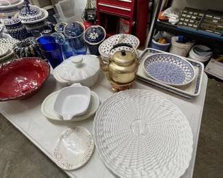  Pottery, China, Glassware, Lacquerware from Portugal, China, Japan, and More!