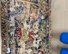 European Wall Tapestry- Perfect early Vintage