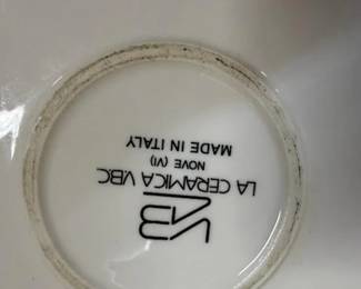Everything from: Capodimonte Italy * La Ceramica V.B.C. NOVE (VI) -Italy  and More!* 