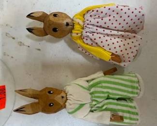 Bunny Salt and Pepper Shakers