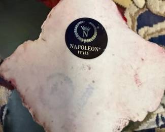 Base of Rose showing Capodimonte-Italy 